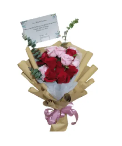 hand buket bunga demak