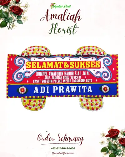 Karangan Bunga Ucapan Selamat demak